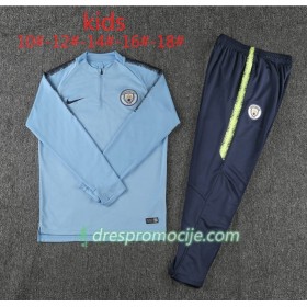 Manchester City Dječji Komplet Sweatshirts Plava 2018/19